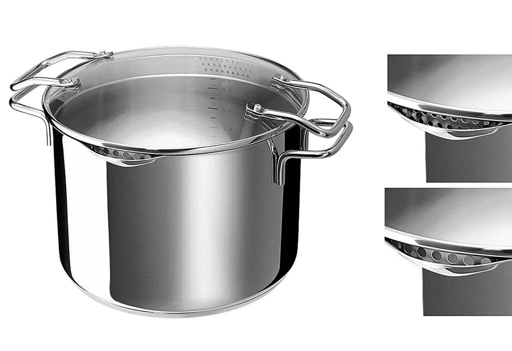 

BEKA 16303494 Скороварка для макарон/овощей 24см Emporo, серебристый Beka Cookware