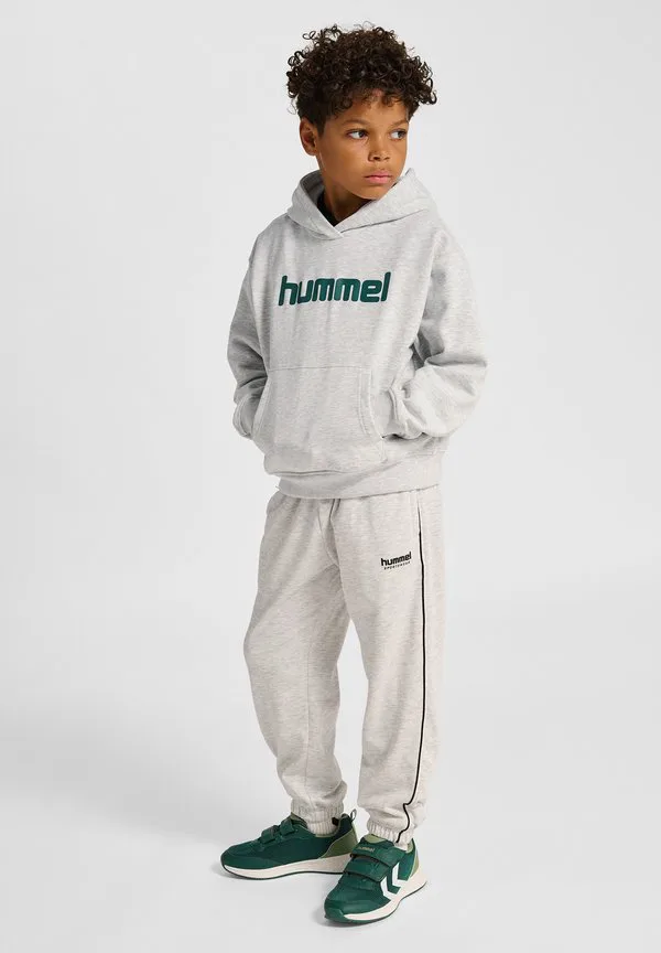 Худи с квадратным логотипом Hummel, Light Grey Melange