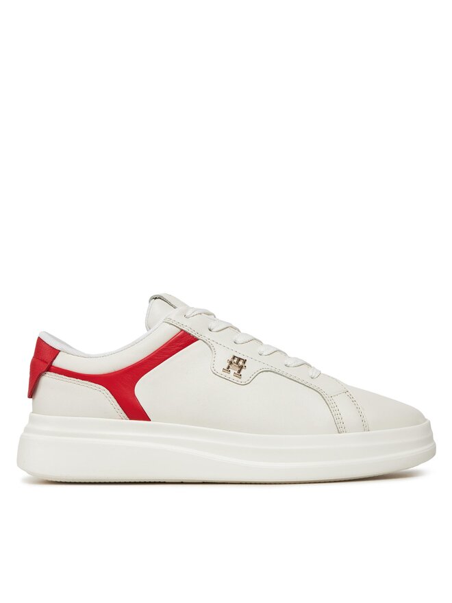 

Кроссовки Pointy Court Sneaker Tommy Hilfiger, экрю