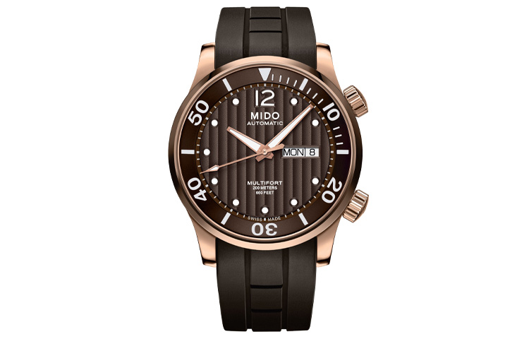 

MIDO Часы Men's Helm Watch, Dark Brown