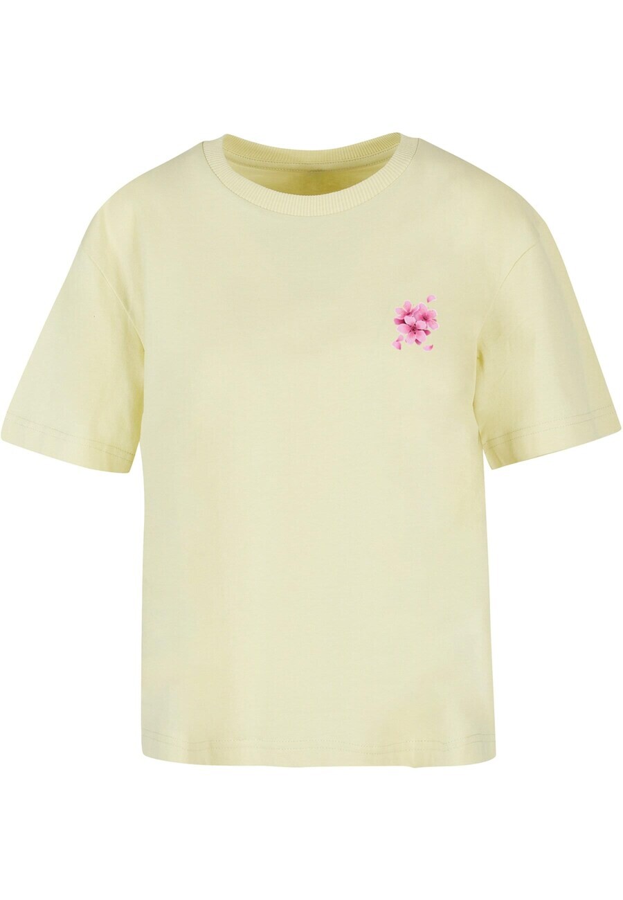 

Футболка Mister Tee Shirt Self Love Club, цвет honey/pastel yellow