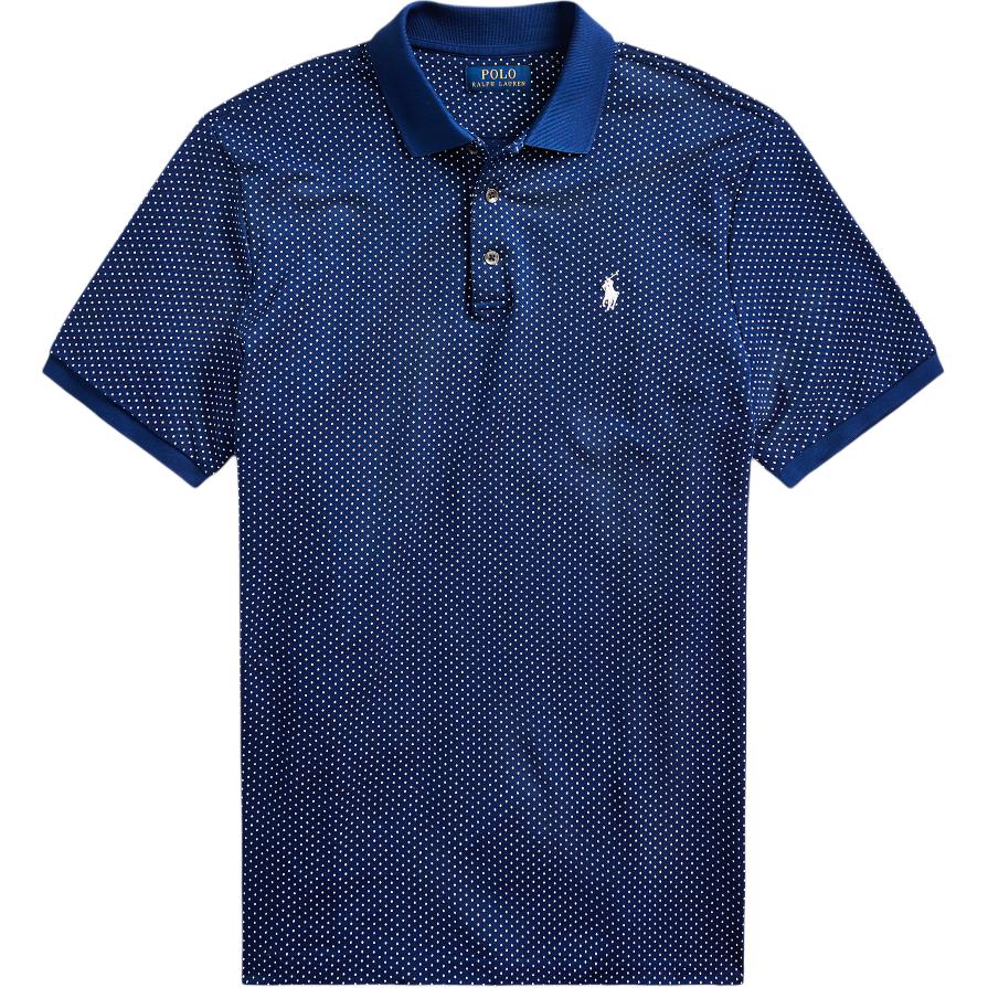 

Футболка поло мужская синяя Polo Ralph Lauren
