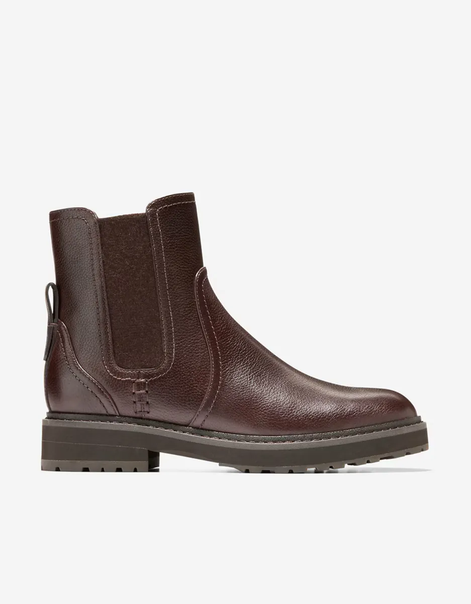 

Женские ботильоны из водостойкой кожи Cole Haan, коричневый