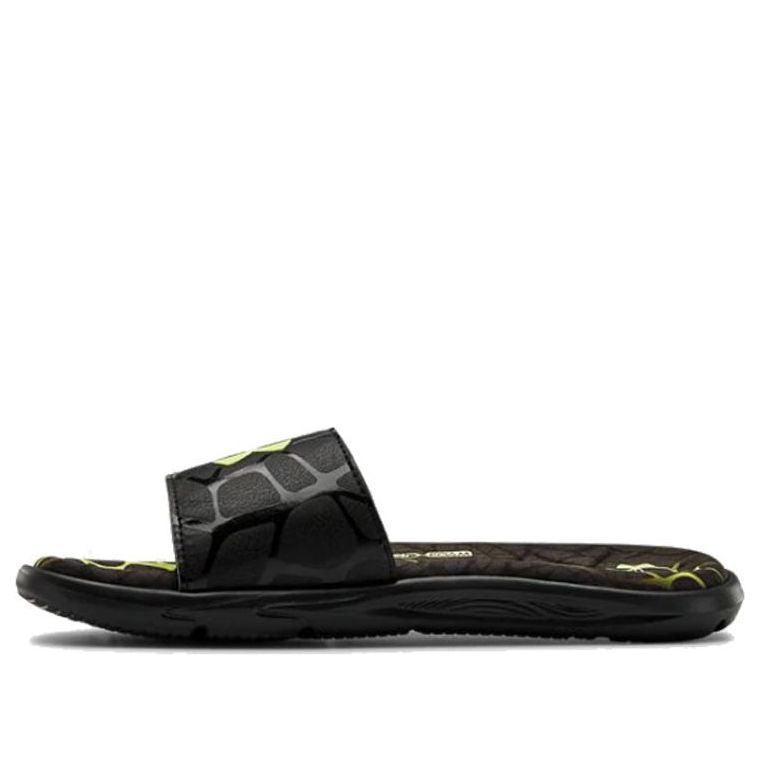 

Шлепанцы Under Armour Mercenary Slippers Black/Green, зеленый