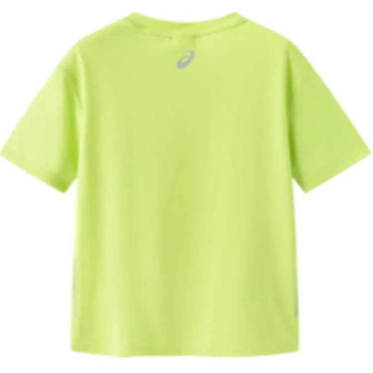 ASICS Футболка желто-зеленая unisex — фото 3