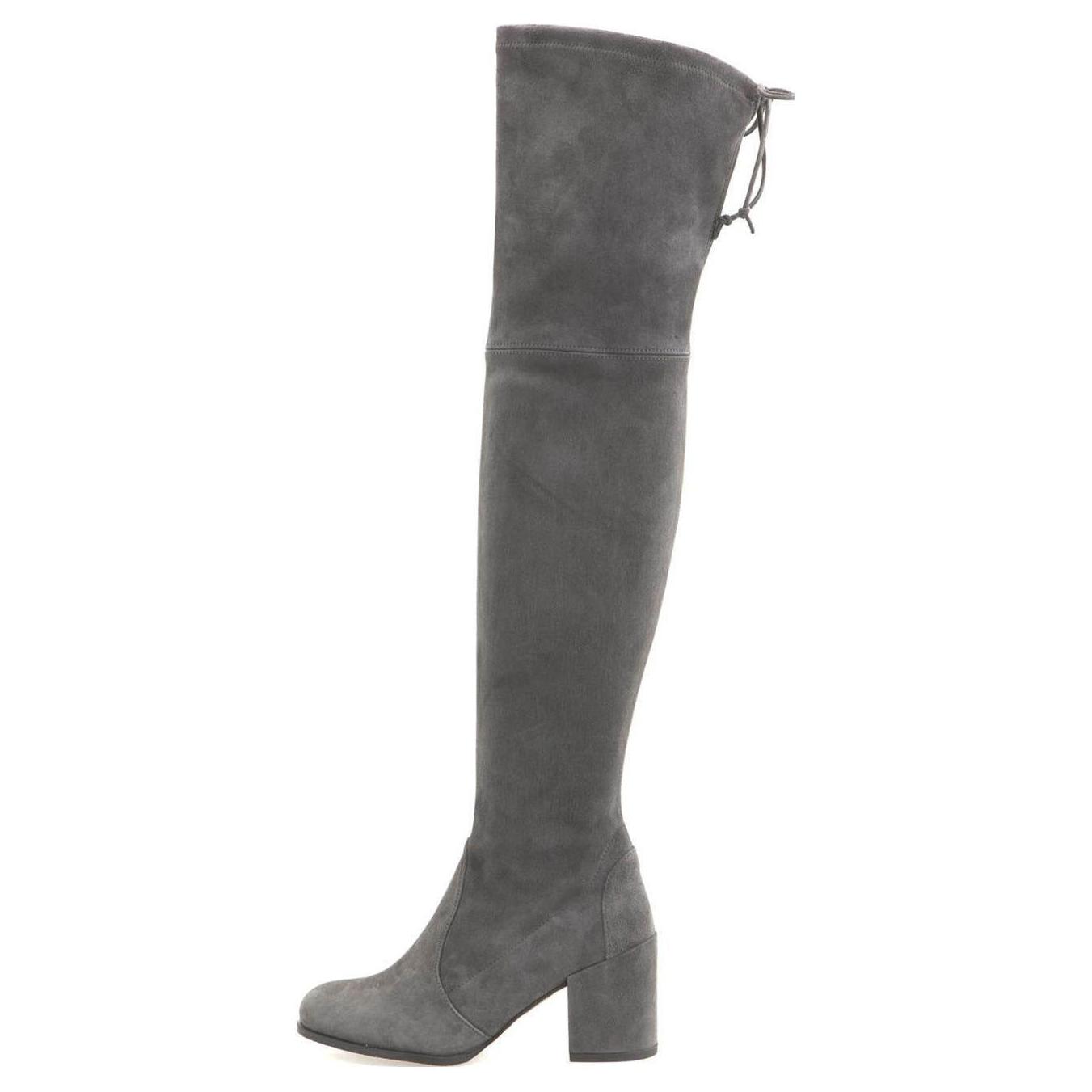 /SW Tieland Сапоги до колена женские серые Stuart Weitzman, Original Shoe Box Included
