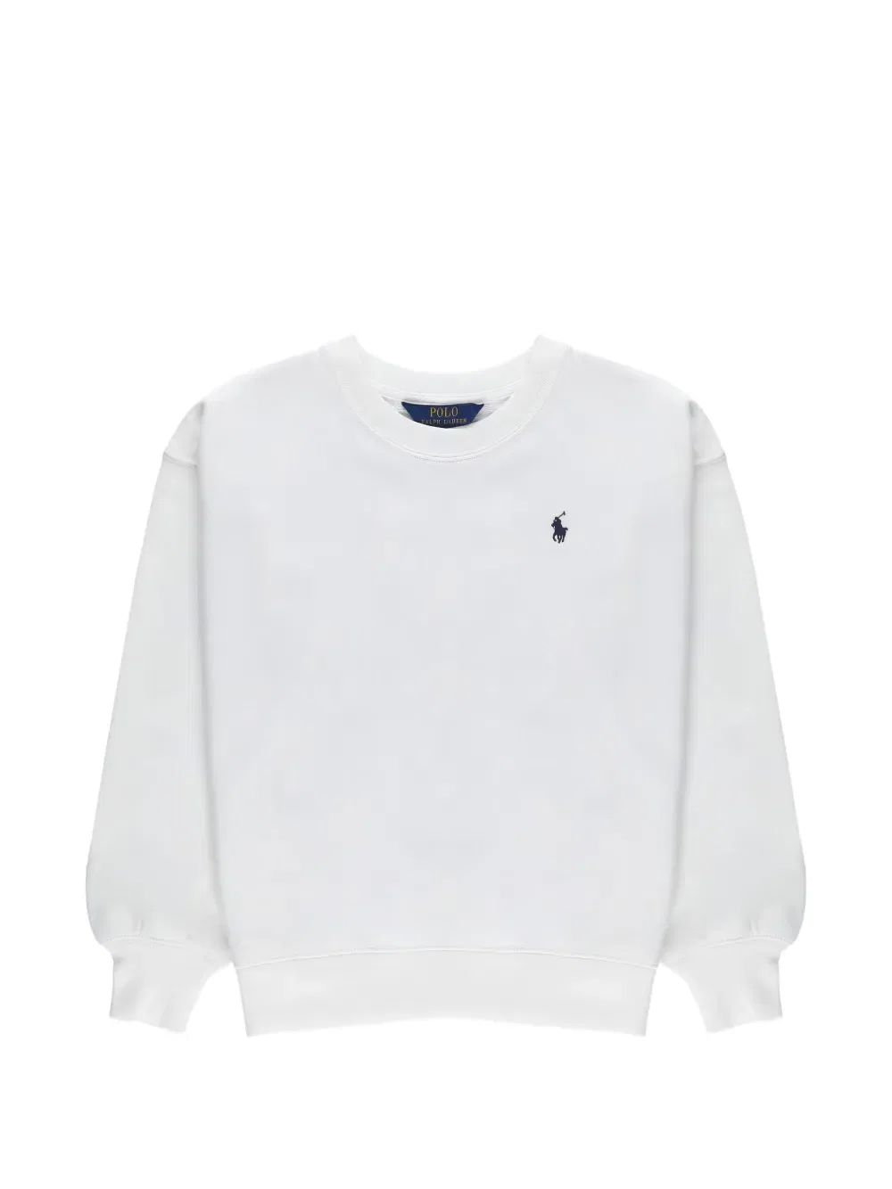Свитер с принтом в виде логотипа пони Polo Ralph Lauren Kids, белый