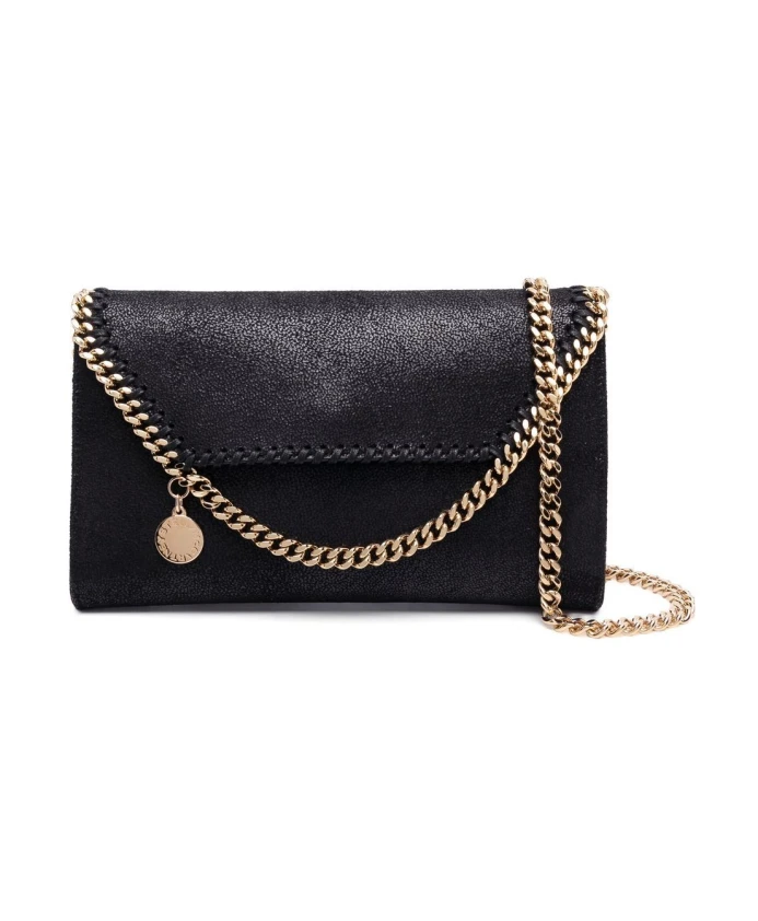 

Миниатюрная сумка через плечо Falabella Stella Mccartney, черный