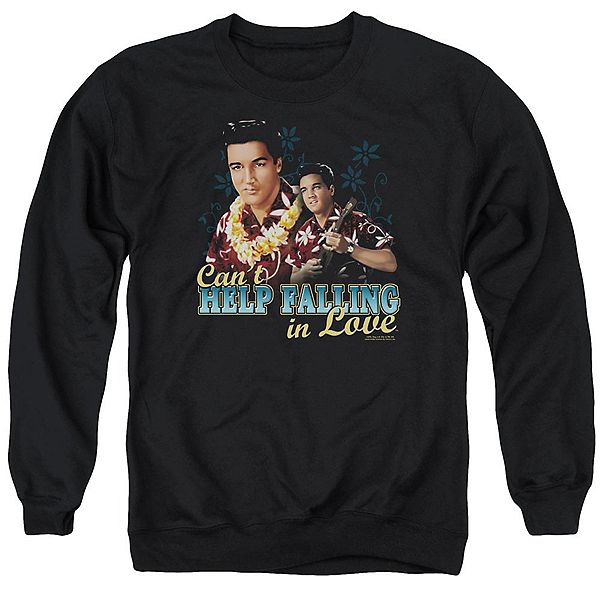 

Толстовка с круглым вырезом Elvis Presley Can't Help Falling Licensed Character