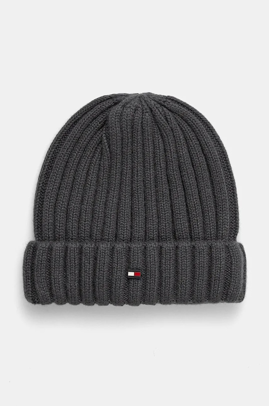 

Шерстяная шапка Tommy Hilfiger, серый