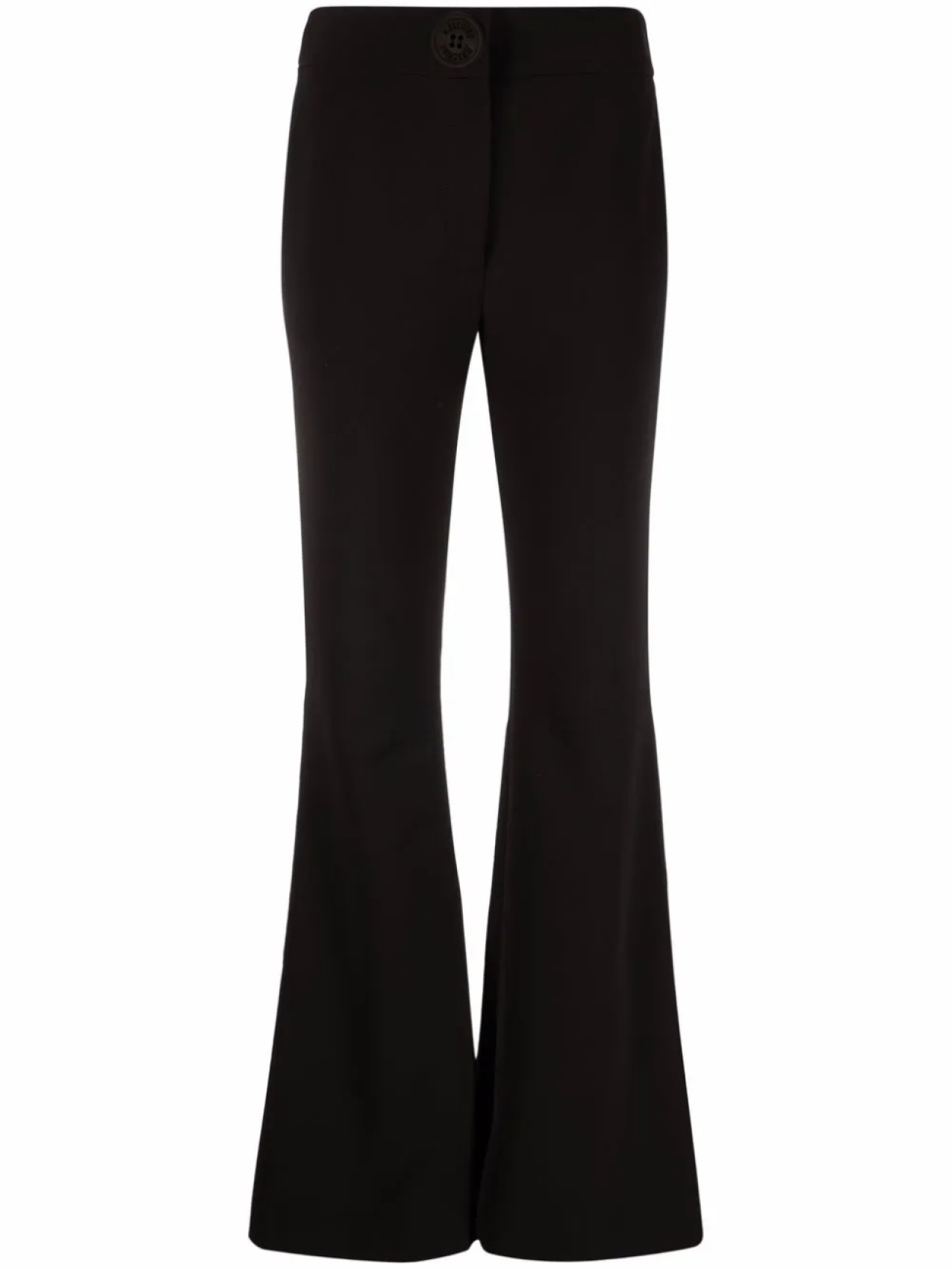 

Moschino расклешенные брюки с завышенной талией, черный