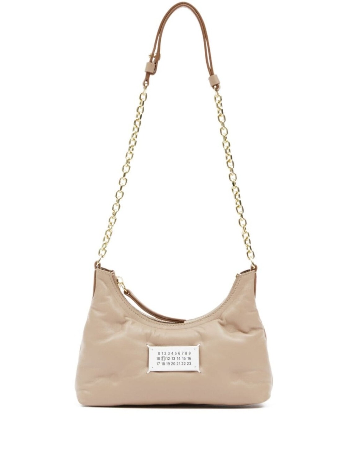 

Мини-сумка Maison Margiela Glam Slam, нейтральный цвет