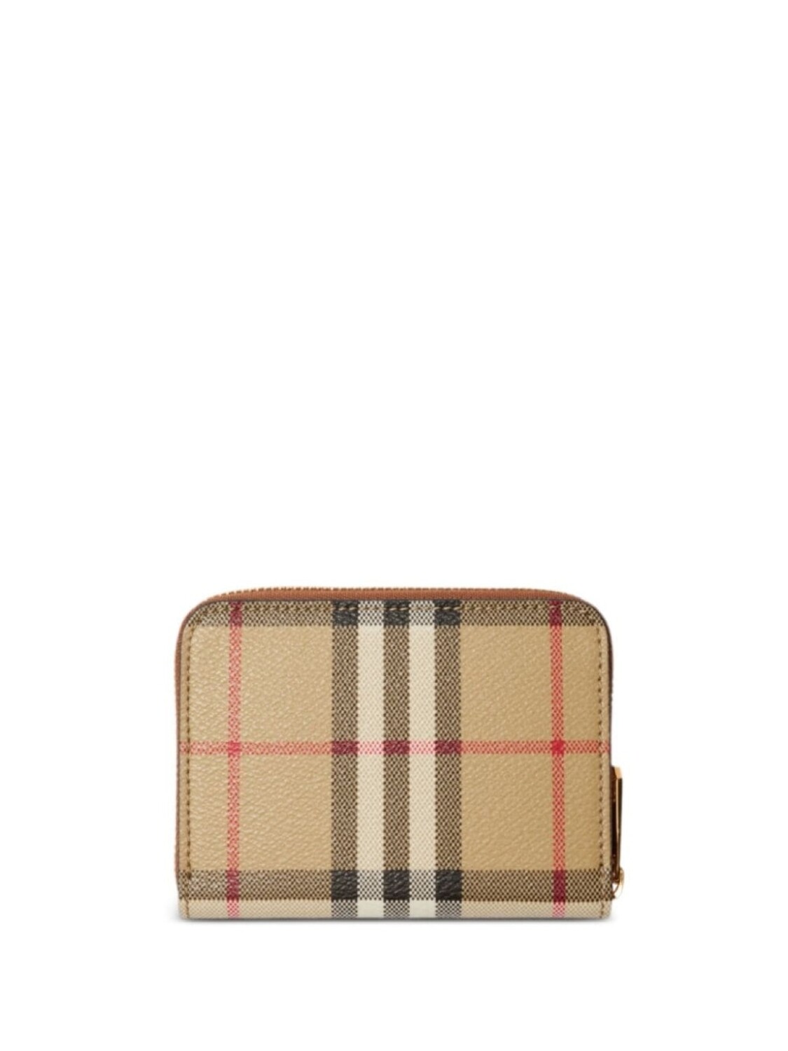 Burberry маленький кошелек в клетку Vintage Check, нейтральный цвет — фото 2