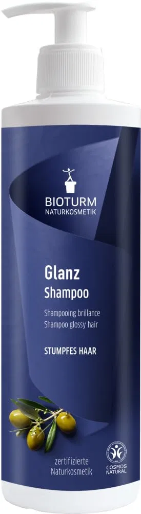 Шампунь для блеска волос «Shiny Hair» от BIOTURM, 1000 мл Bioturm — фото 2