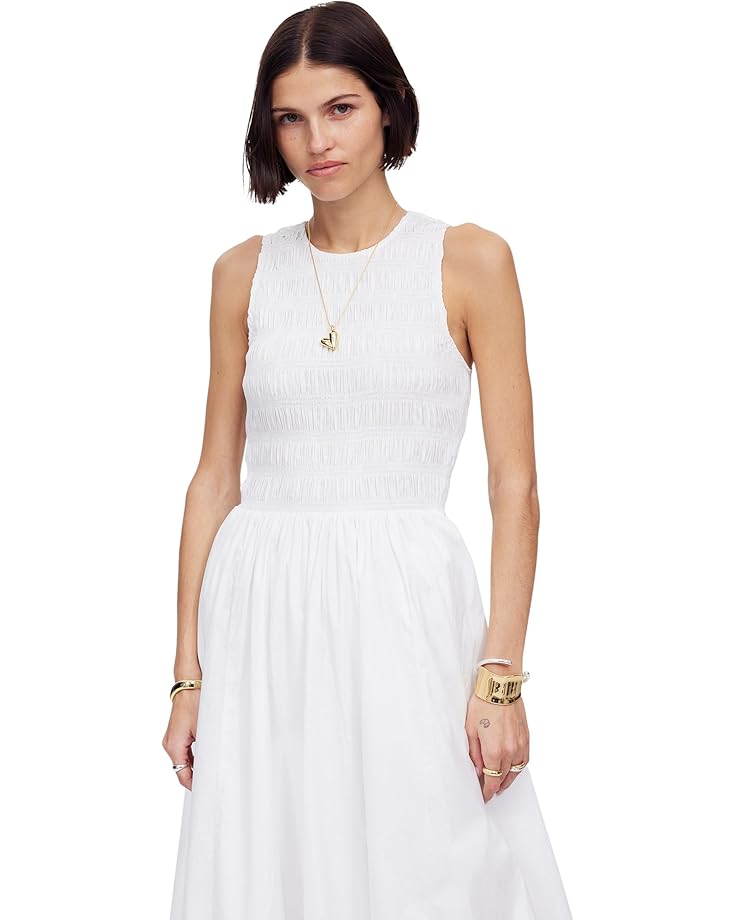 

Платье Madewell Selena Bubble Dress Poplin, белый