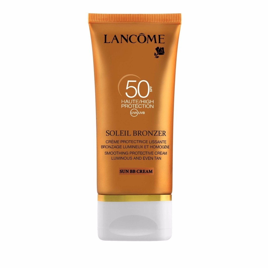 

Солнцезащитный крем soleil bronzer spf 50 Lancome, объем 50 мл