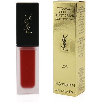 

Tatouage Couture Velvet Cream Lipstick №205 Красный, Yves Saint Laurent