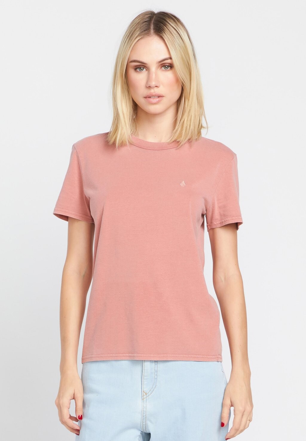 

Базовая футболка TEE SOLIDTONE Volcom, розовый