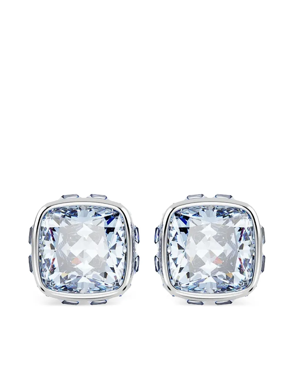 

Серьги с кристаллами Swarovski, серебяный