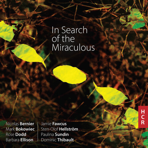 

CD диск Sundin / Bernier / Bokoweic / Fawcus: In Search Of The Miraculous