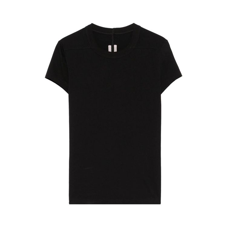 

Футболка Rick Owens Cropped Level Tee 'Black', черный
