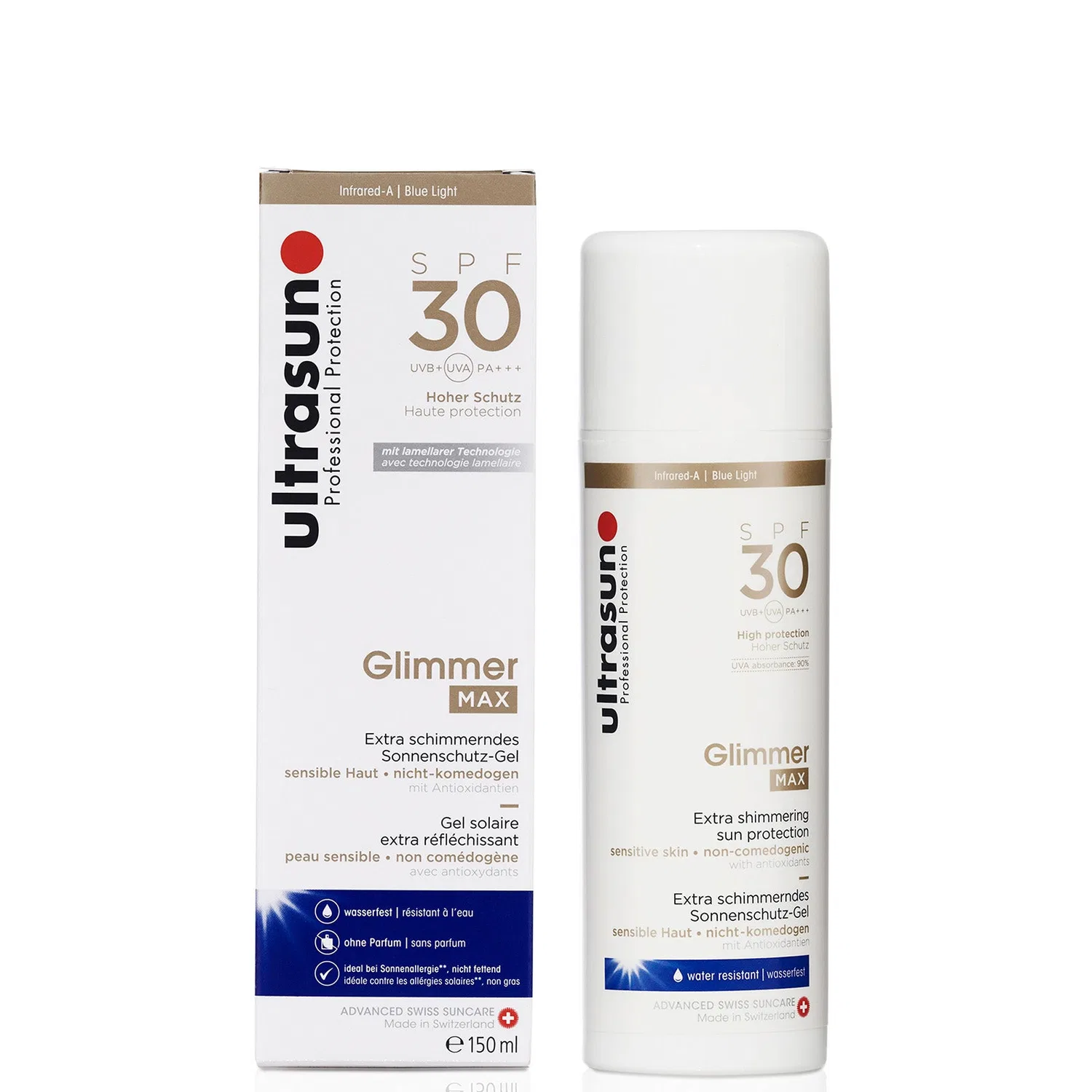 Spf 30 Glimmer Max 150 мл Ultrasun — фото 3