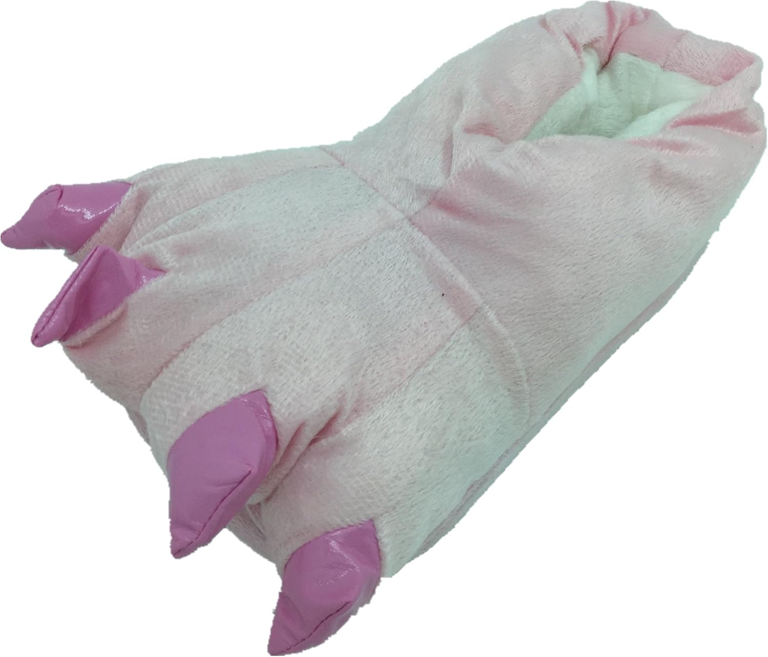 

Мягкие теплые домашние тапочки в виде звериных лапок (костюм) Funcos, розовый