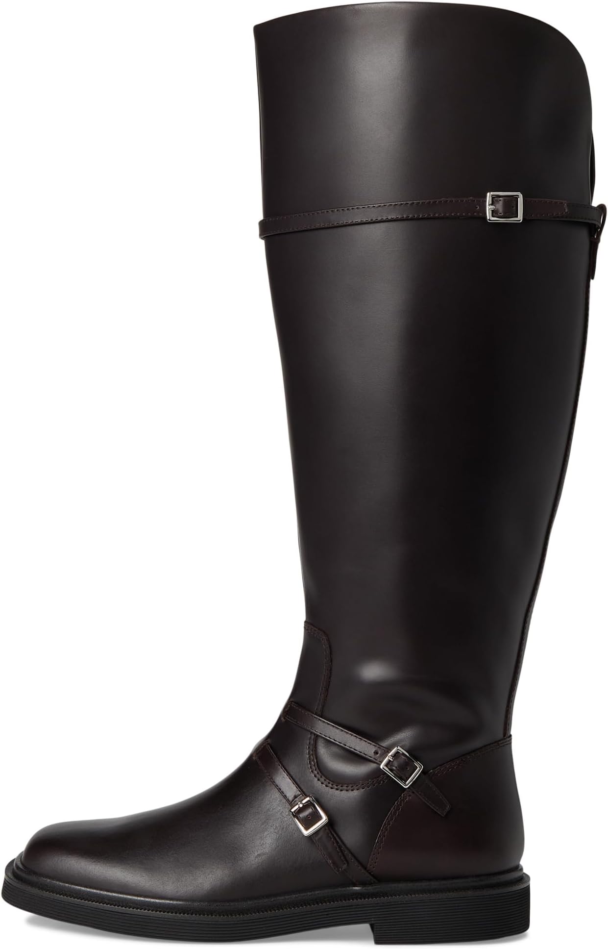Ботинки Franco Sarto Ainsley High Shaft Boots, цвет Dark Hickory Brown Leather — фото 4