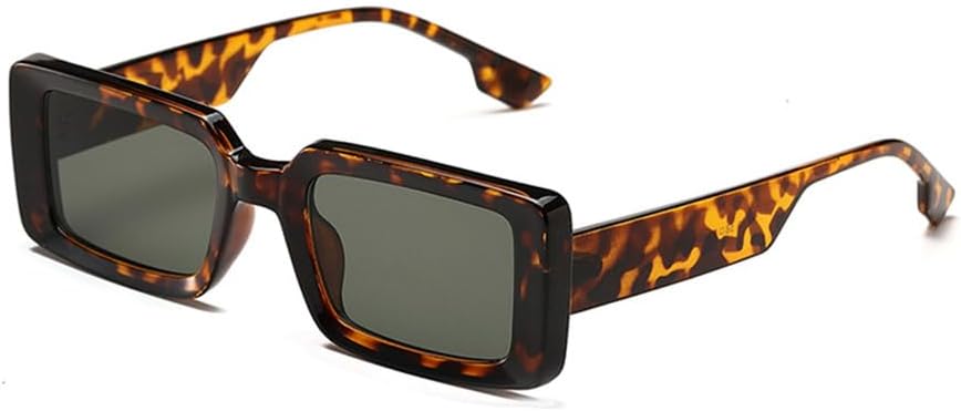 

Солнцезащитные очки с широкими дужками в стиле панк с защитой от УФ-излучения UV400 для женщин и мужчин, для занятий спортом на открытом воздухе, бега и езды на велосипеде UYPTK, Leopard G15