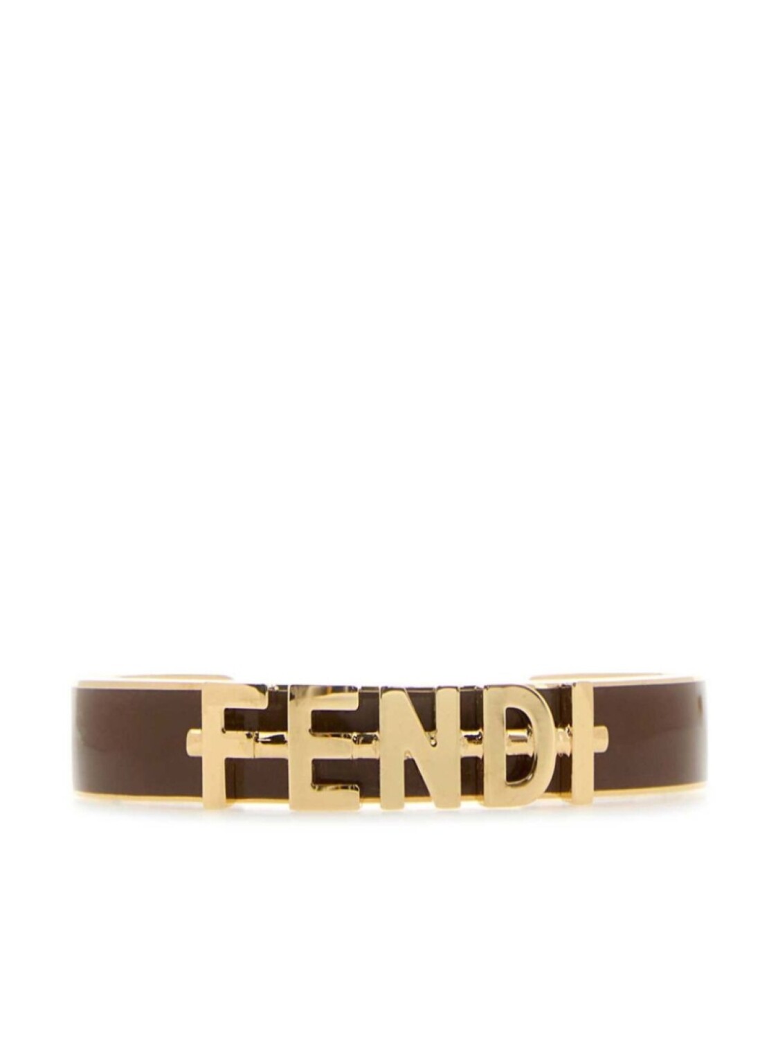 

Браслет с фендиграфией FENDI, золотой