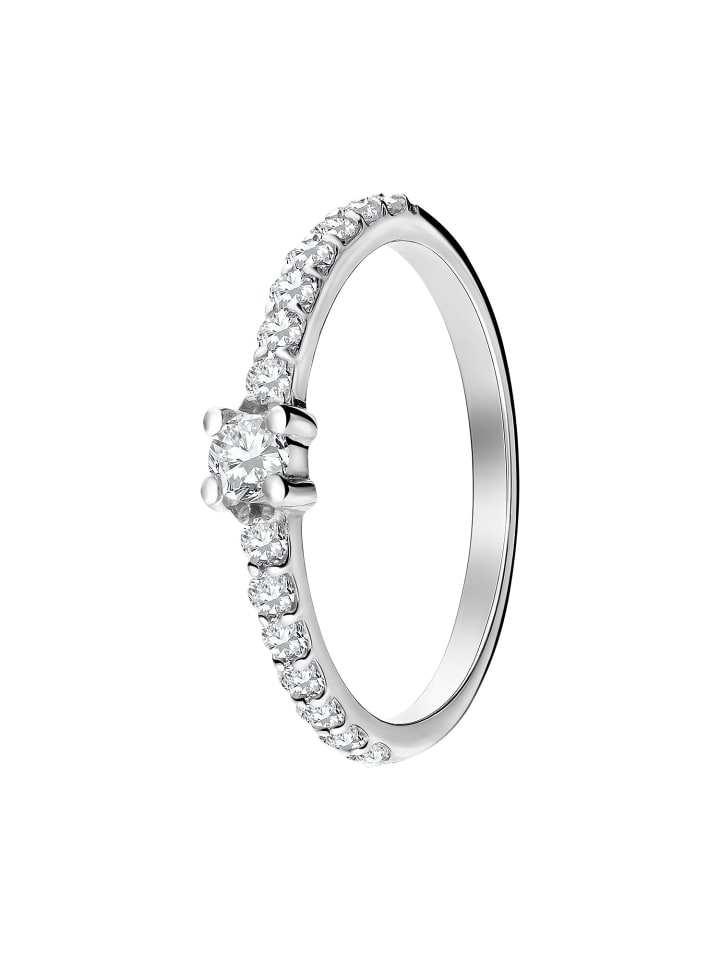 

Lucardi Круглое кольцо из стерлингового серебра 925 пробы