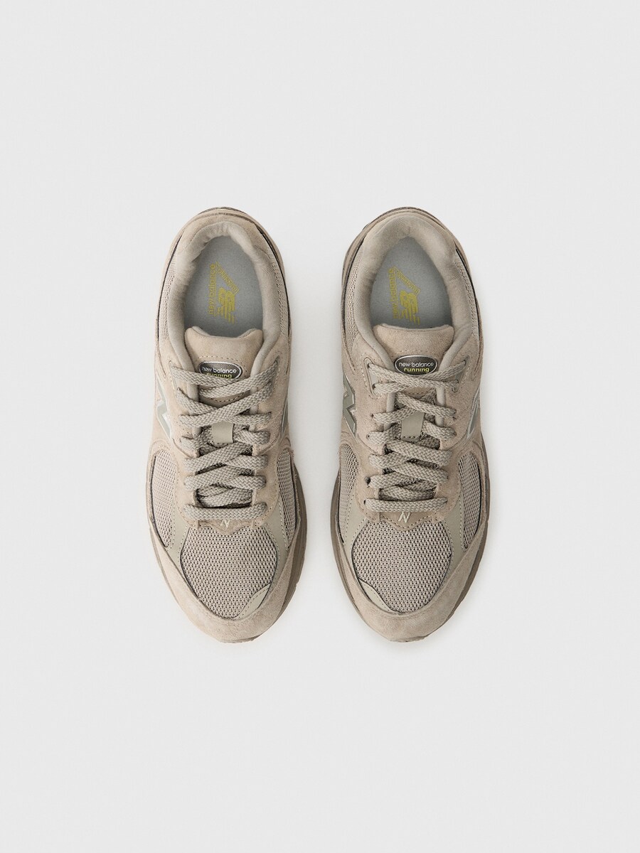 Кроссовки new balance 2002, Taupe/Greige — фото 3