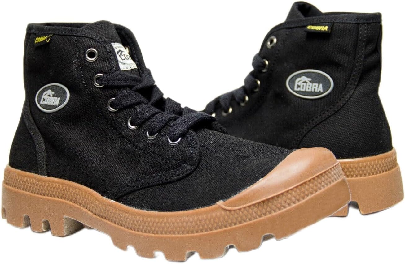 

Мужские повседневные ботинки Cobra Lofa Hi Canvas Шнуровка Cobra Plus, черный