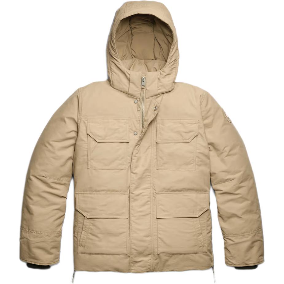 

Canada Goose Куртка утепленная с капюшоном и карманами, Desert