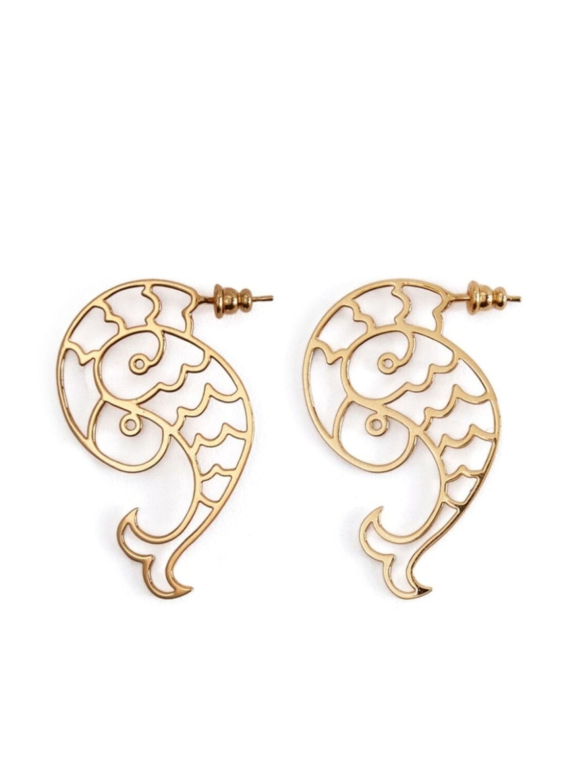 

Серьги Pucci P, золотой