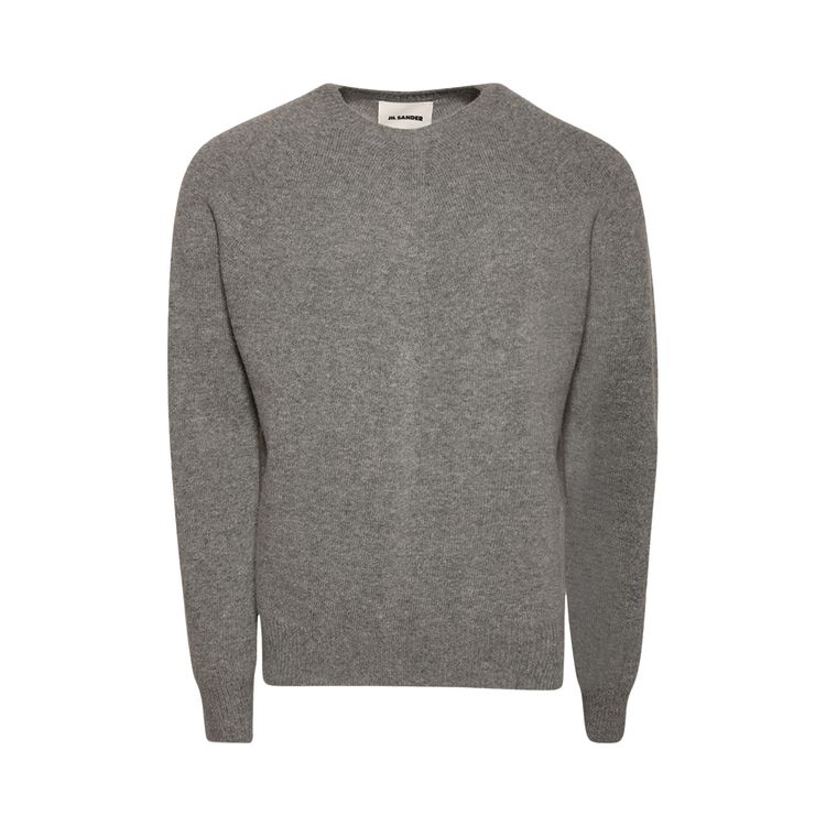 

Топ Jil Sander Wool Cashmere Crewneck Knit Top Smoke, серый