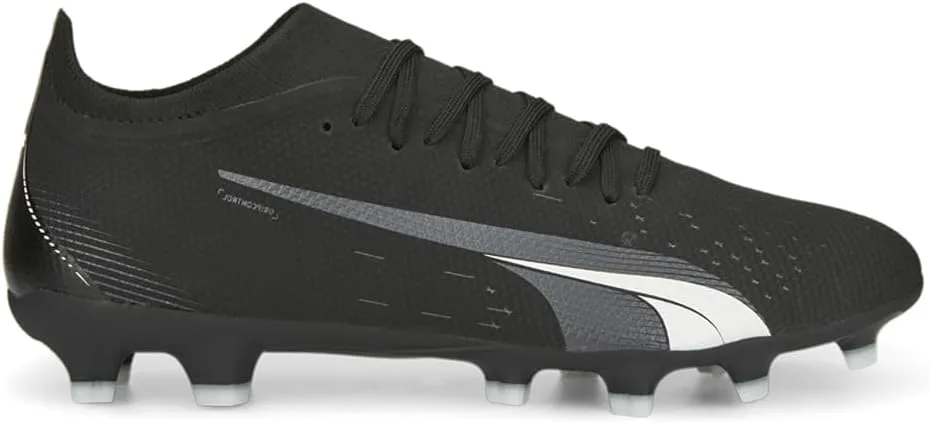 Футбольные бутсы Puma Mens Ultra Match FG, черный — фото 2