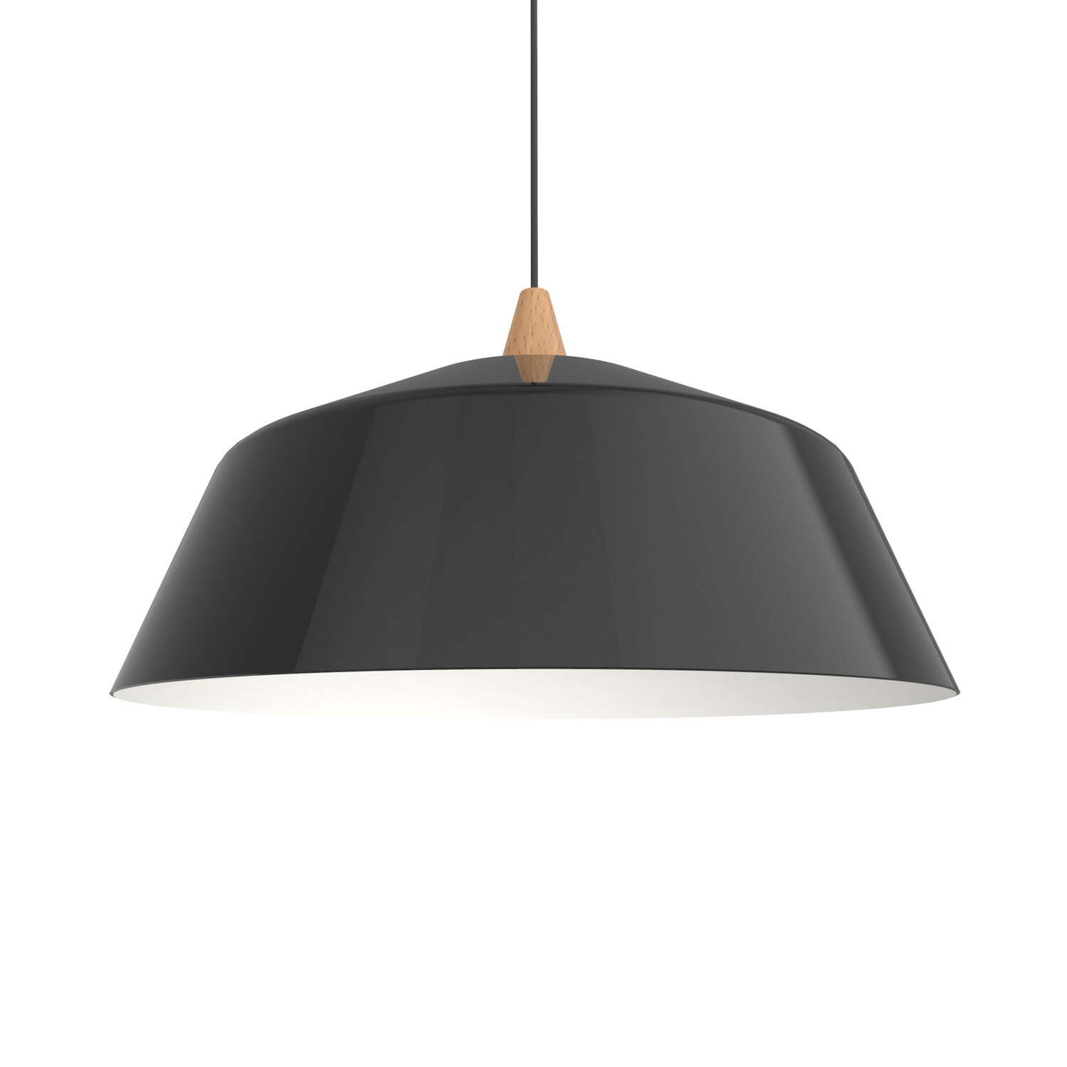 

Подвесной светильник Lumicom, 50x50x17 см, черный