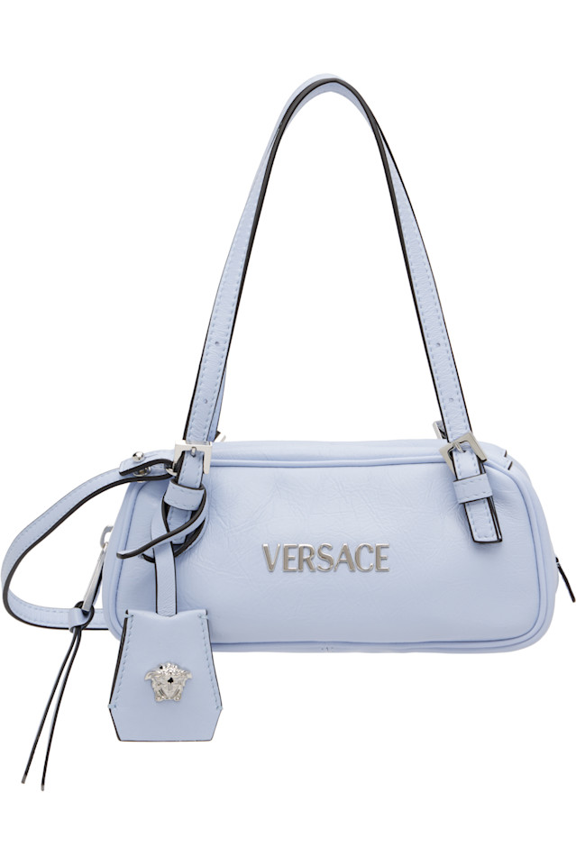 

Мини-сумка для боулинга Versace с биркой Versace, синий