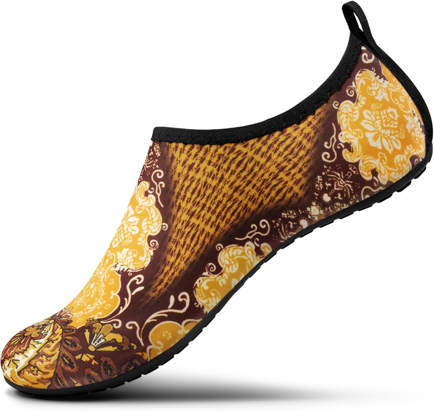 

Водные туфли SEEKWAY для женщин и мужчин, взрослые, быстросохнущие акваноски, босоножки с противоскользящей подошвой для пляжа, плавания, реки, бассейна, озера, серфинга, черные SK002(U)