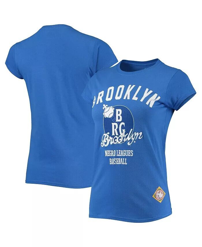 

Женская футболка с логотипом Royal Brooklyn Royal Giants Negro League Stitches