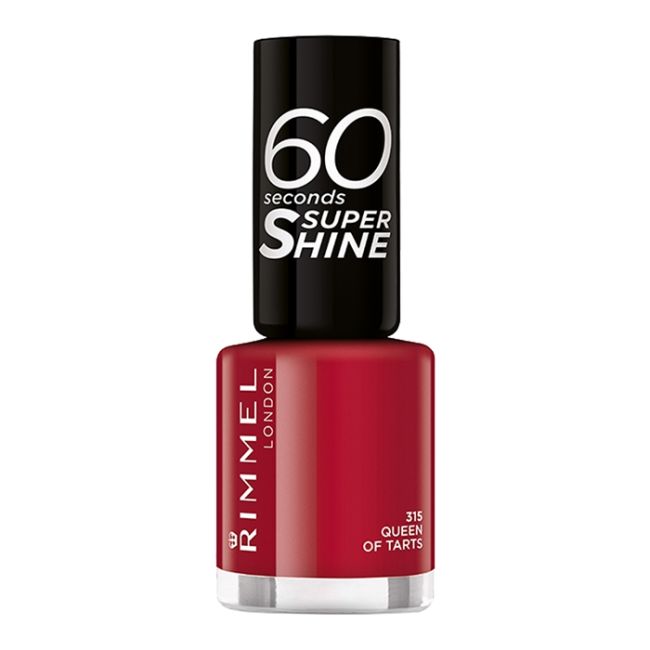 

60 секунд лак для ногтей Rimmel, цвет 315 queen of tarts, 8 мл