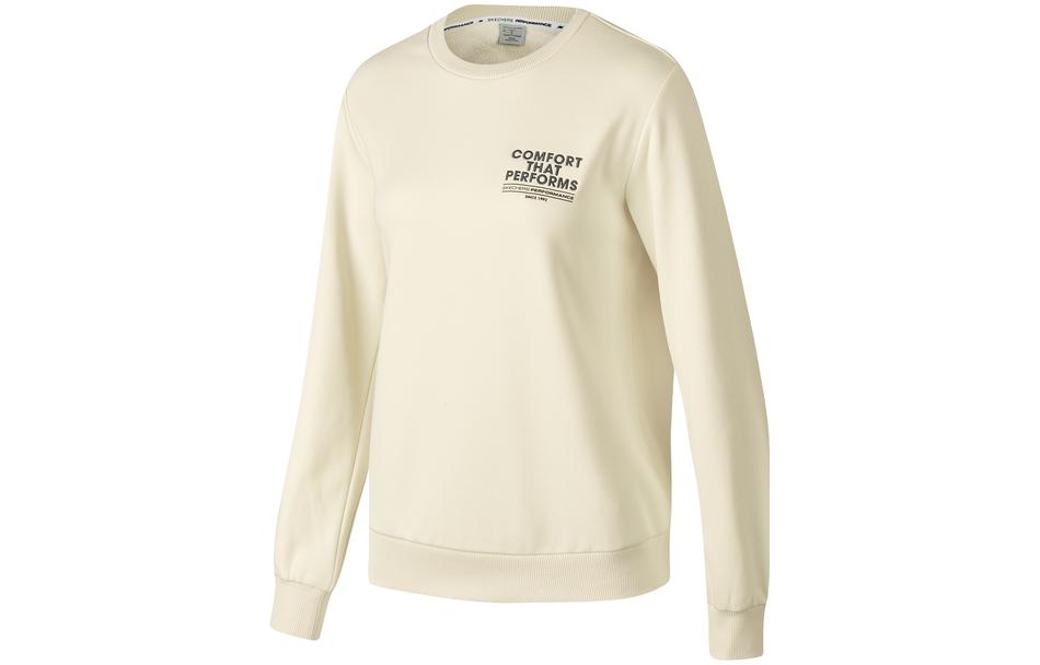 

Свитшот женский жемчужно-белый Skechers