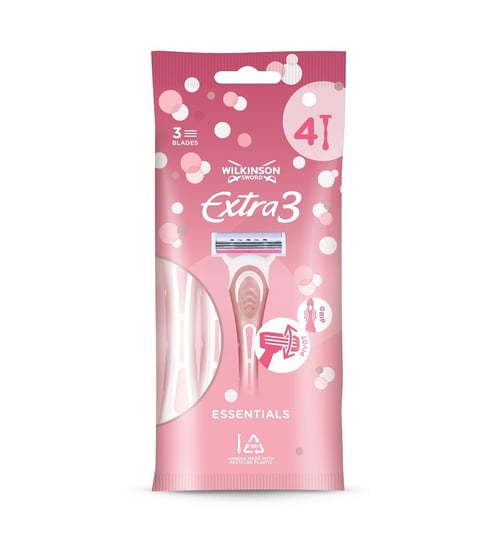 

БРИТВЫ Wilkinson Sword EXTRA 3 BEAUTY ЦЕЛЬНЫЕ БРИТВЫ 4 ШТ.