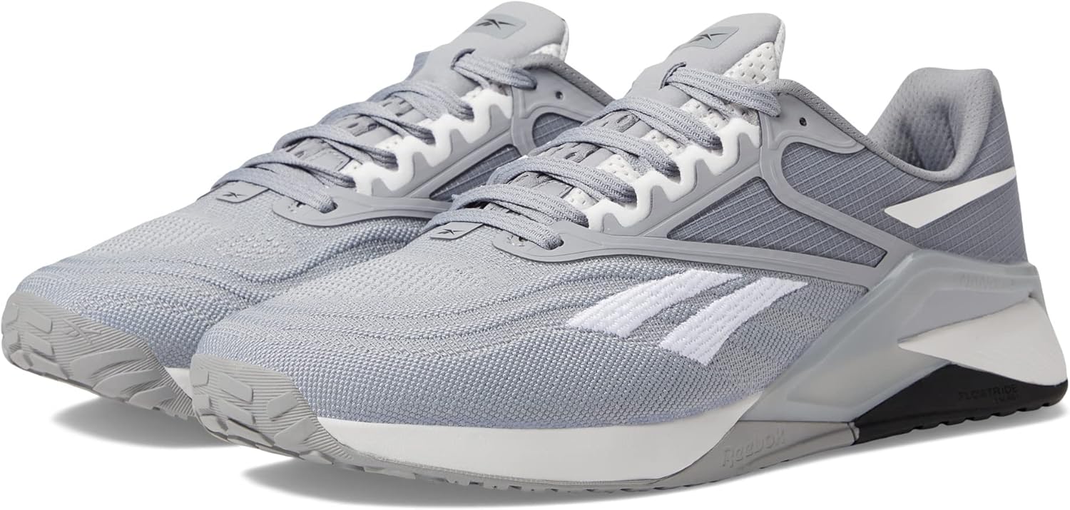 Мужские кроссовки для зала Reebok Nano X2, белый/серый — фото 2