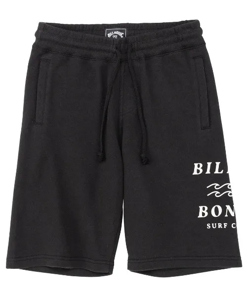 Детские шорты из хлопка с логотипом BILLABONG LOGO SHORTS черные