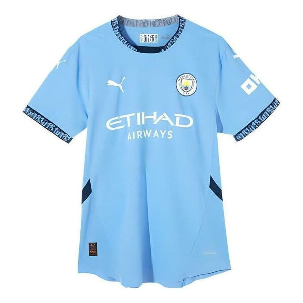 

Спортивная футболка manchester city 2024-25 authentic home jersey 'sky blue' Puma, голубой