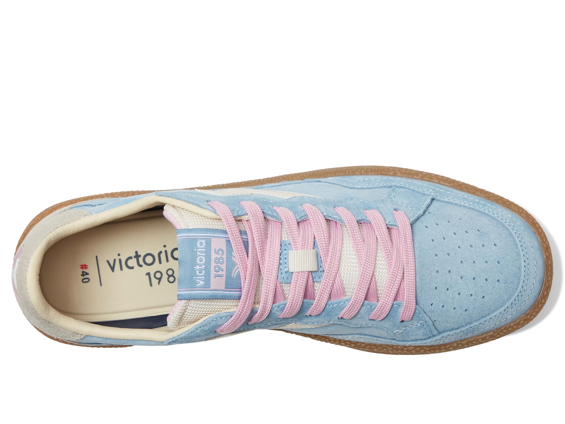 Кроссовки Unisex victoria Smash Suede, цвет Azul — фото 2