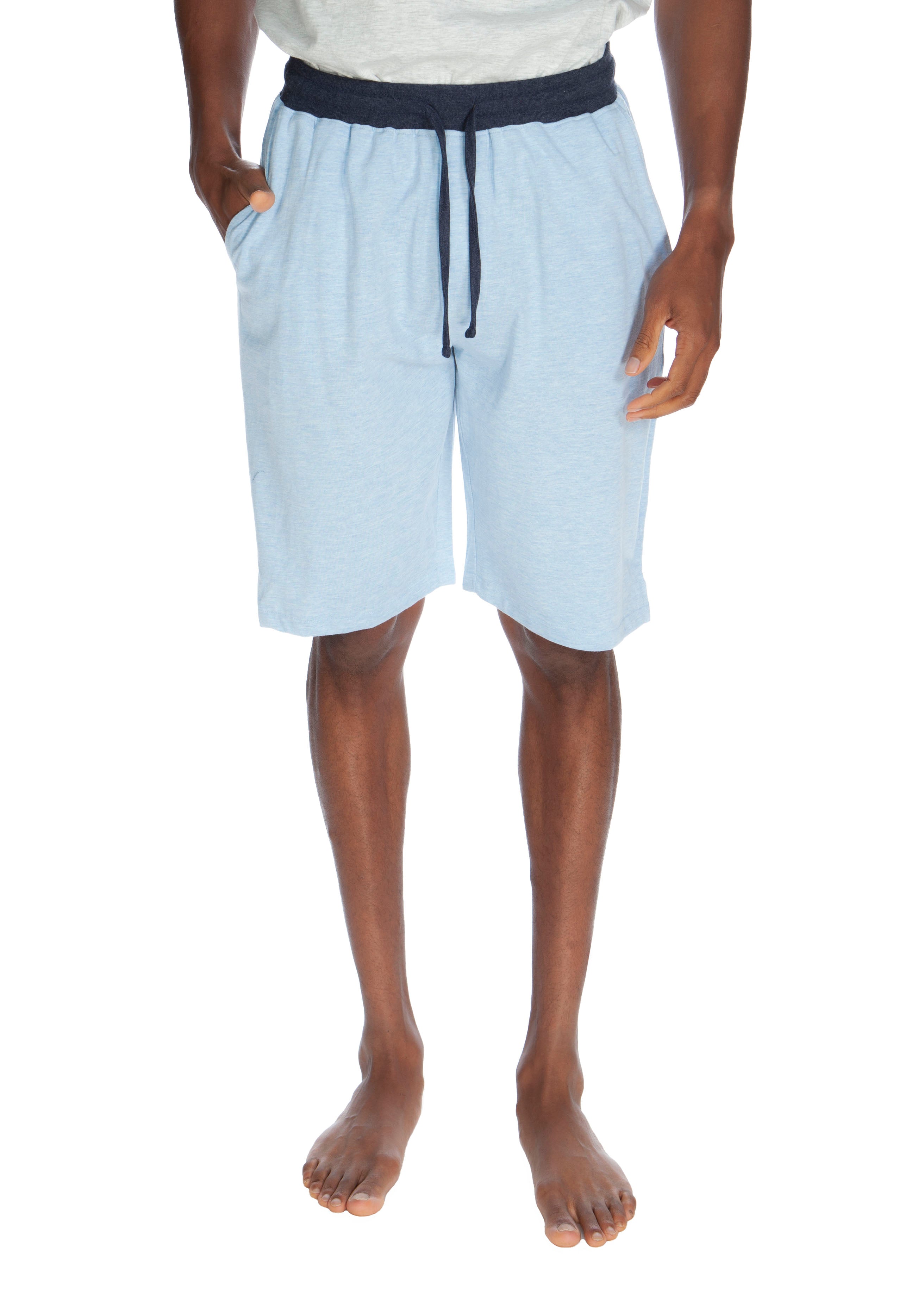 

Короткие шорты с контрастной талией Unsimply Stitched, цвет heather light blue