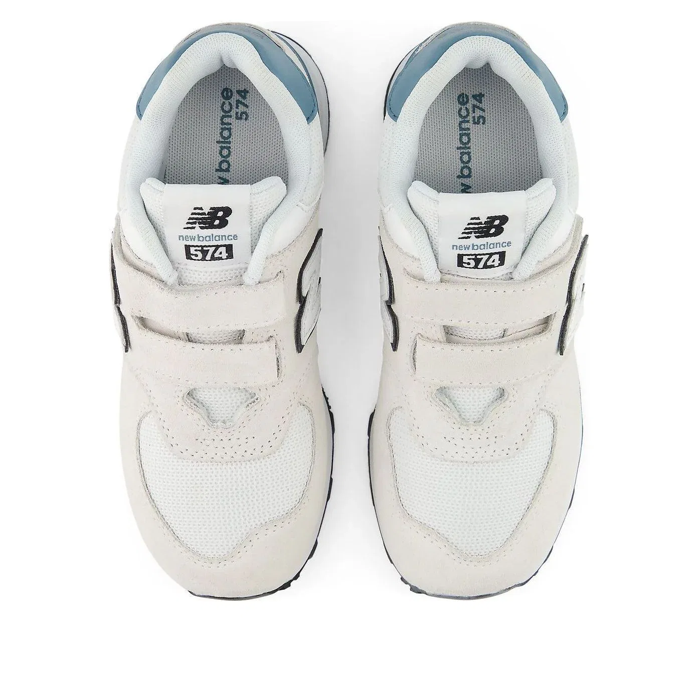 Кроссовки New Balance 574 Tieless 'Mirror Grey White' P5746WH, серый — фото 3